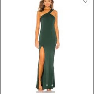 NBD Evan Gown in Emerald